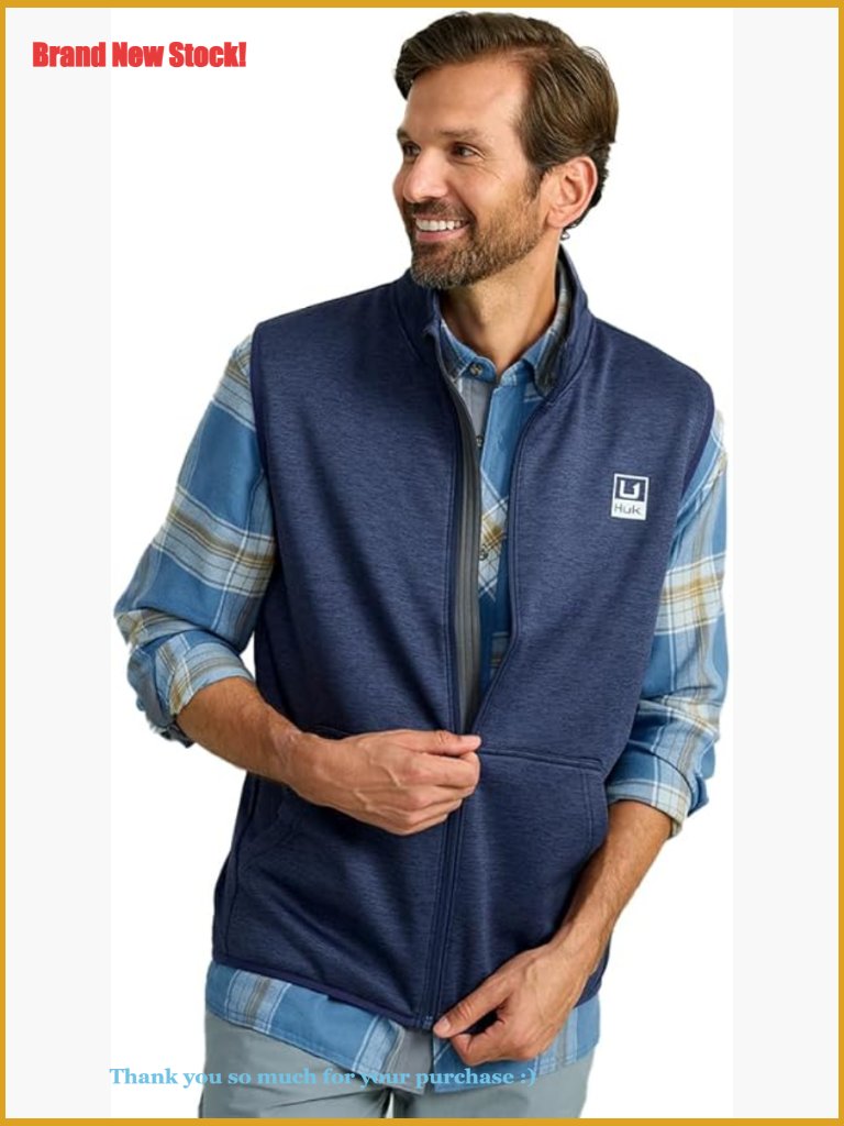 Insulated Water-Resistant Vest For Cold Weather Outdoor Activities